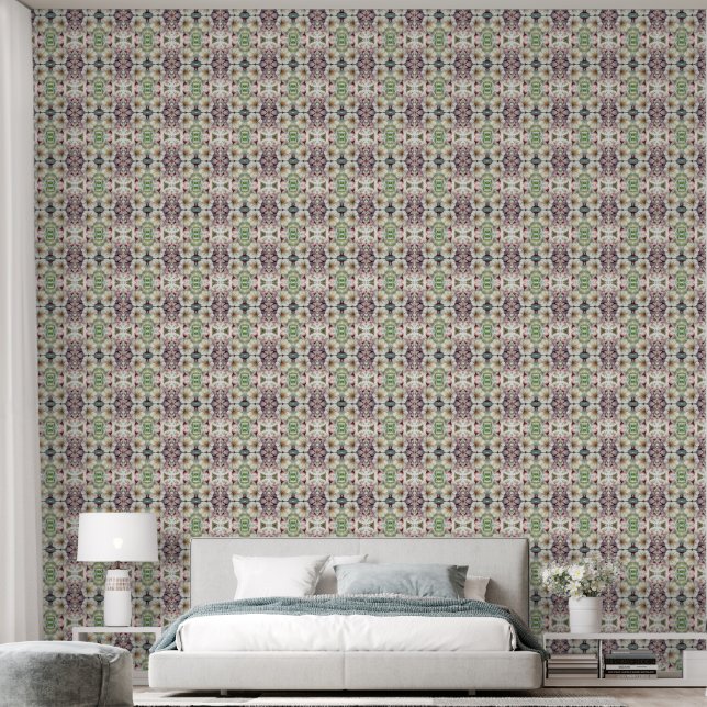  Watercolor Spring Blossoms Wallpaper (Bedroom)