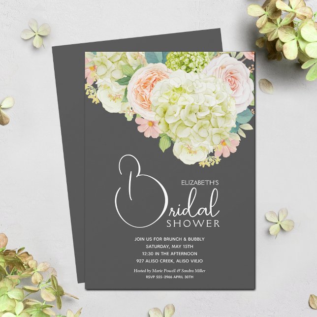Watercolor Spring Floral Bridal Shower Invitation (Creator Uploaded)