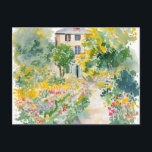 Watercolor Spring Nature Colorful Hand drawn  Postcard<br><div class="desc">Watercolor Spring Hand drawn Postcard</div>