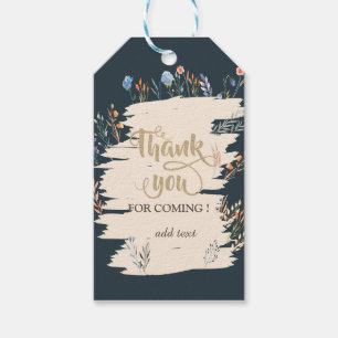 Watercolor Spring Wildflower Meadow Gift Tags