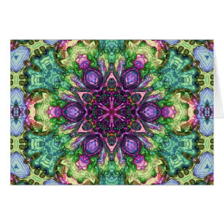 Watercolor Star Kaleidoscope