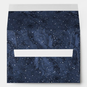 Watercolor Starry Skies Envelopes