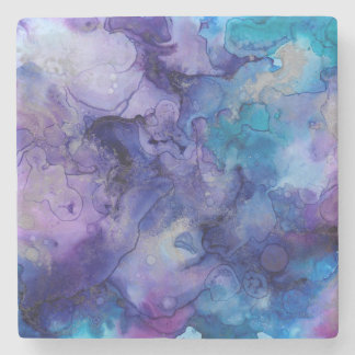 Watercolor Stone Coaster