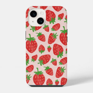 Watercolor Strawberries Case-Mate iPhone Case