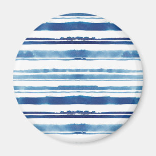 Watercolor Stripe Magnet