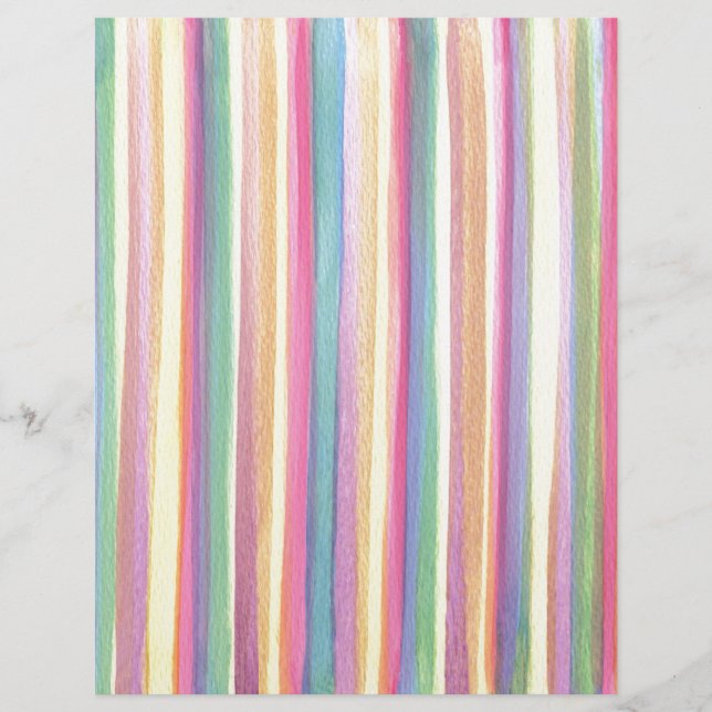 Watercolor Stripes (Front)