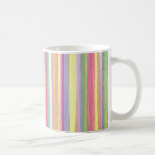 Watercolor Stripes Coffee Mug