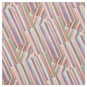 Watercolor Stripes Fabric
