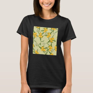 Watercolor style lemons in yellow and green T-Shirt