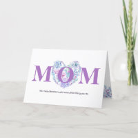Watercolor Succulent & Cactus Mother's Day Card