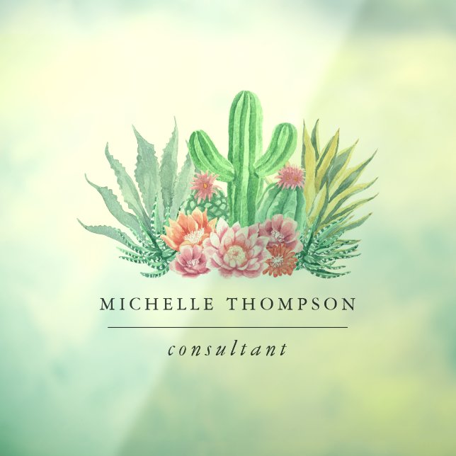 Watercolor Succulents (Sheet 3)