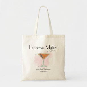 Watercolor Summer Cocktail Tote Bag