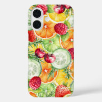 Watercolor Summer Fruit