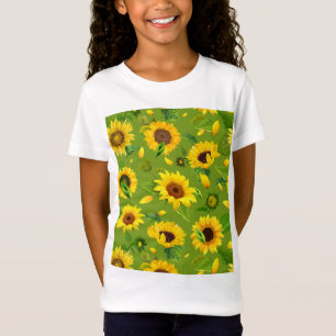 Watercolor Sunflower 4 T-Shirt