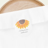 Watercolor Sunflower Jewellery Designer
