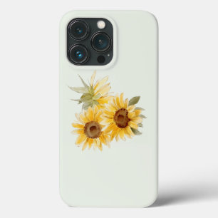 Watercolor Sunflowers iPhone 13 Pro Case