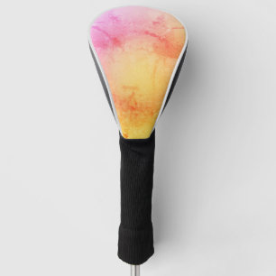 Watercolor Sunset Golf Head Cover