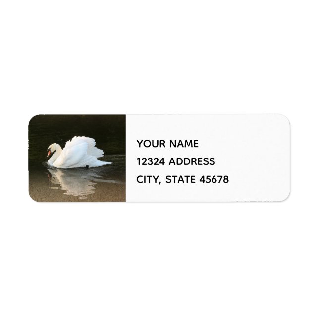 Watercolor Swan (Front)