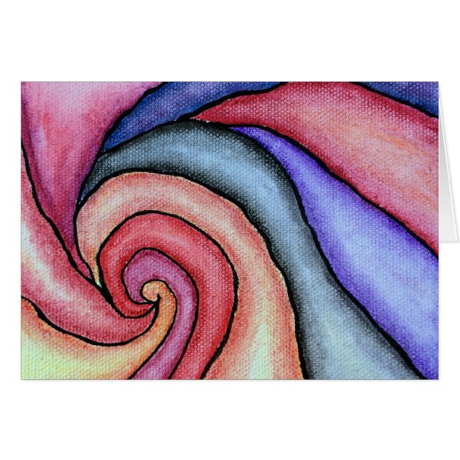 Watercolor Swirl (Front Horizontal)