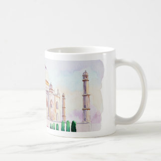 Watercolor Taj Mahal Coffee Mug