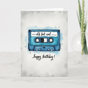 Watercolor Tape Birthday Card