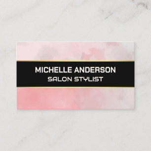 Watercolor Texture Background Business Card