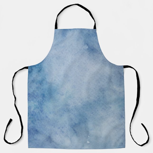 Watercolor texture background paint apron (Front)