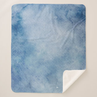 Watercolor texture background paint sherpa blanket