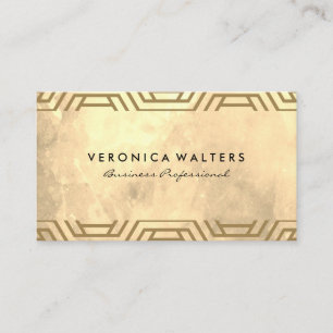 Watercolor Texture   Geometric Modern Pattern Loyalty Card