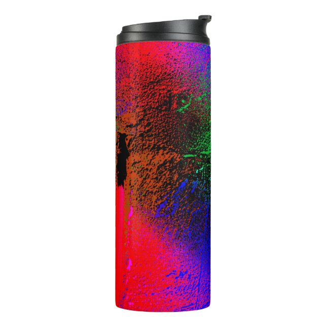 Watercolor Thermal Tumbler (Rotated Left)