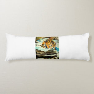 Watercolor Tiger Body Cushion