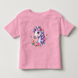 Watercolor toddler T-Shirt