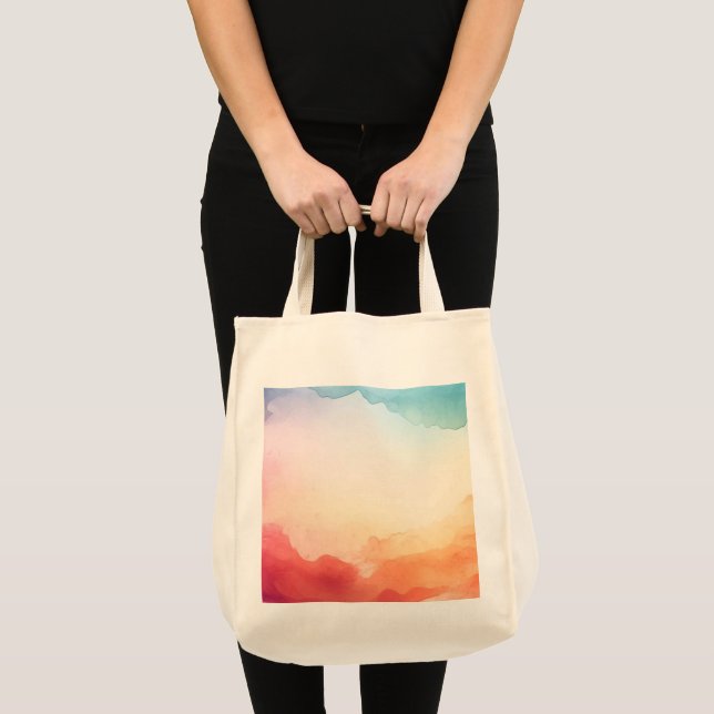 Watercolor Tote Bag (Front (Product))