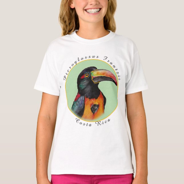 Watercolor toucan T-Shirt (Front)