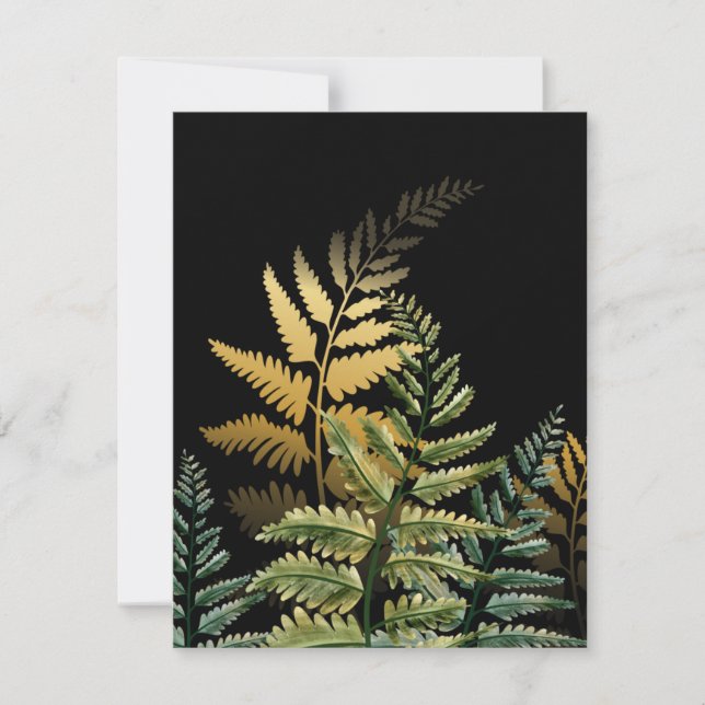 Watercolor Trees 3 Card (Front)