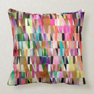 Watercolor Triangles double sided Cushion