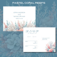 Watercolor Tropical Bliss-RSVP-Wedding- Postcard