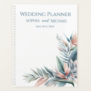 Watercolor Tropical Dream-Wedding-Planner Planner