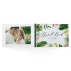 Watercolor Tropical Floral Frame Wedding