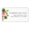 Watercolor Tropical Flowers and Greenery Summer