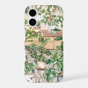 Watercolor Tropical Houseplants