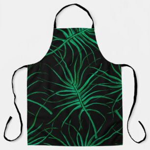 Watercolor Tropical Seamless pattern. Modern summe Apron