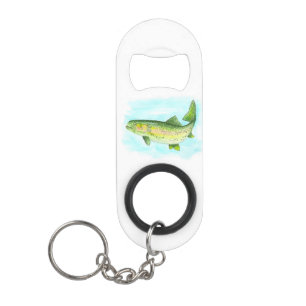 Watercolor Trout Bottle Opener