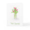 Watercolor Tulip Floral in Vase SYMPATHY