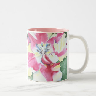Watercolor Tulip Mug
