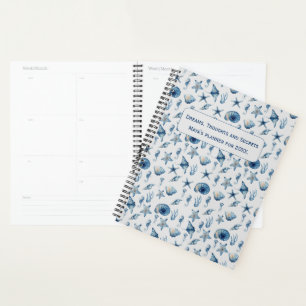 Watercolor Under The Sea Pattern Planner