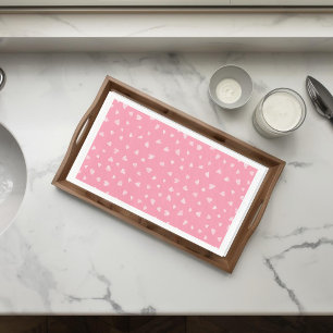 Watercolor Valentine Hearts Paper Guest Towels Napkin
