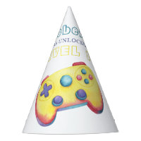 Watercolor Video Game Kids Birthday