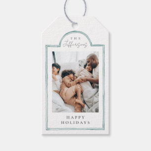 Watercolor Vintage Frame Gift Tags