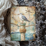 Watercolor vintage sea Glarus gull compass old map Tissue Paper<br><div class="desc">The Watercolor Vintage Nautical Tissue Paper Collection is a sophisticated assemblage of elegant designs that evoke a sense of timeless charm and maritime inspiration. This meticulously curated selection of tissue papers showcases intricate watercolor illustrations of classic nautical elements such as anchors, seashells, ships, and compasses, exuding a sense of understated...</div>